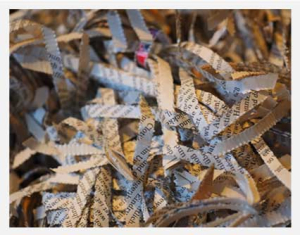 Return or Destruction Paper strips Scan2Archive