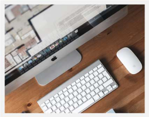 Post Processing Mac PC on a desk Scan2Archive