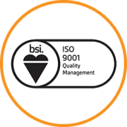 ISO 9001 accreditation logo for Scan2Archive