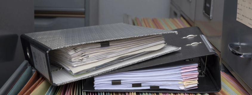 Lever Arch Folders, Bulk Scanning