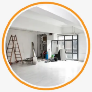 office refurbishment underway